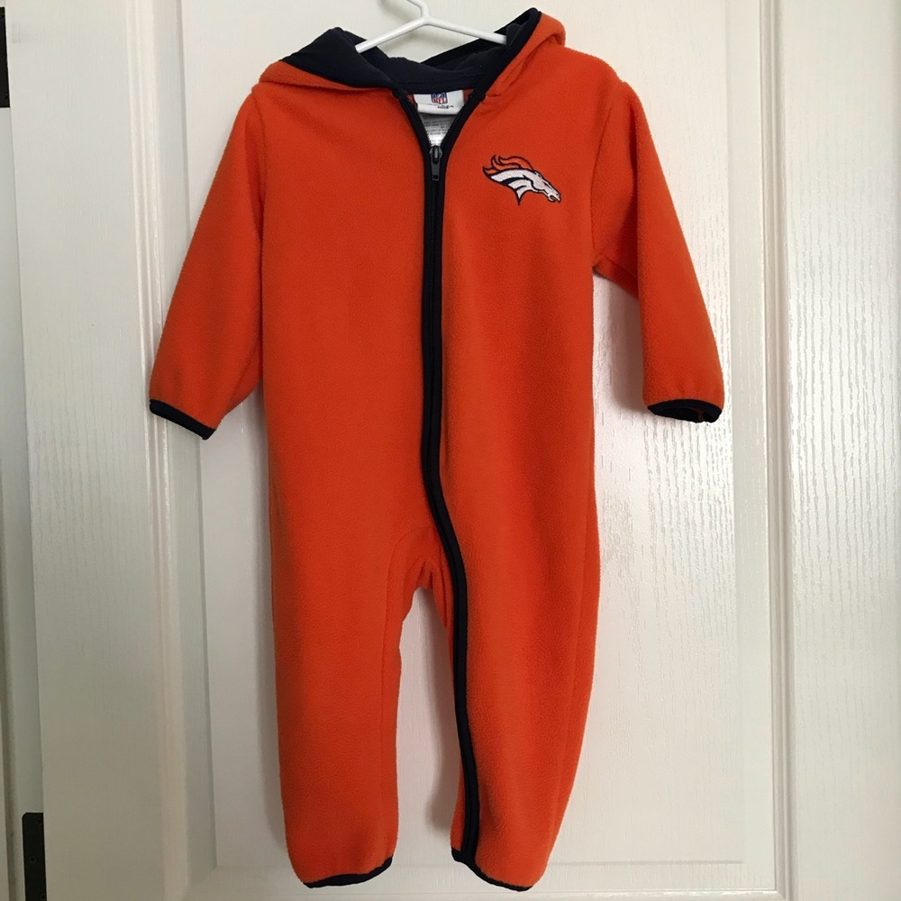 NFL Baby Fleece Winter Suit Denver Broncos